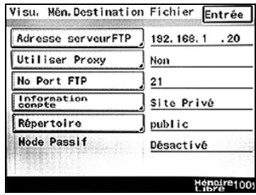 KONICA MINOLTA BIZHUB 250 PH2 5 SCAN - Pour programmer un bouton 1-touche - 12