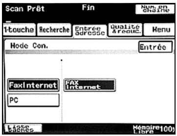 KONICA MINOLTA BIZHUB 250 PH2 5 SCAN - Pour entrer une adresse - 3
