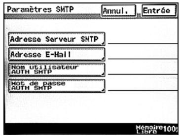 KONICA MINOLTA BIZHUB 250 PH2 5 SCAN - Nom Utilisateur AUTH SMTP - 1