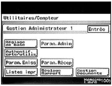 KONICA MINOLTA BIZHUB 250 PH2 5 SCAN - Spécifier la destination du réacheminement - 1