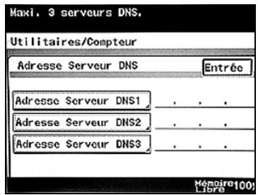 KONICA MINOLTA BIZHUB 250 PH2 5 SCAN - Adresse serveur DNS - 1
