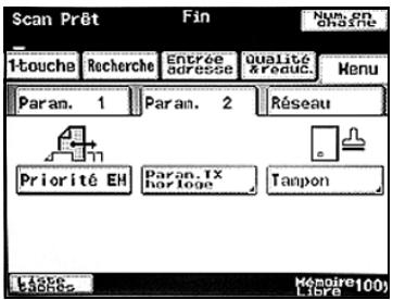 KONICA MINOLTA BIZHUB 250 PH2 5 SCAN - Spécifier une émission programmée - 1