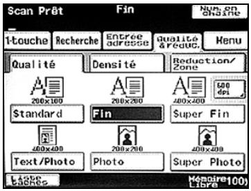 KONICA MINOLTA BIZHUB 250 PH2 5 SCAN - Recherche d'un bouton 1-touche - 4