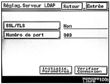 KONICA MINOLTA BIZHUB 250 PH2 5 SCAN - Pour spécifique les réglages du Serveur LDAP - 4