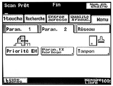 KONICA MINOLTA BIZHUB 250 PH2 5 SCAN - Spécifier une émission programmée - 1