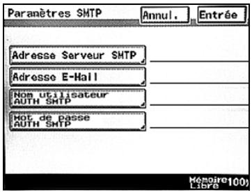 KONICA MINOLTA BIZHUB 250 PH2 5 SCAN - Mot de passerAuthentication SMTP - 1