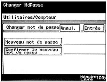 KONICA MINOLTA BIZHUB 250 PH2 5 SCAN - Pour spécifique le paramètre Memory Lock Password - 4