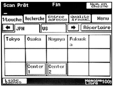 KONICA MINOLTA BIZHUB 250 PH2 5 SCAN - Pour rechercher les informations sur la destination - 2