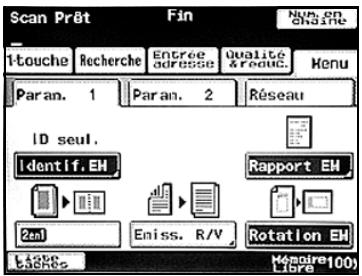KONICA MINOLTA BIZHUB 250 PH2 5 SCAN - Saisir le numero d'un bouton 1-touche - 6