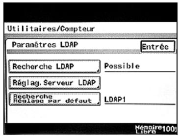 KONICA MINOLTA BIZHUB 250 PH2 5 SCAN - Pour spécifique les réglages du Serveur LDAP - 1