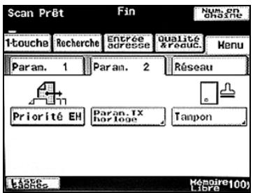KONICA MINOLTA BIZHUB 250 PH2 5 SCAN - Spécifier une émission programmée - 1