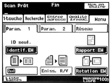 KONICA MINOLTA BIZHUB 250 PH2 5 SCAN - Spécifier l'émission recto-verse - 1