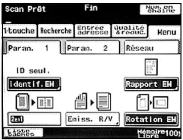 KONICA MINOLTA BIZHUB 250 PH2 5 SCAN - Introduire le numero d'un bouton 1-touche - 6