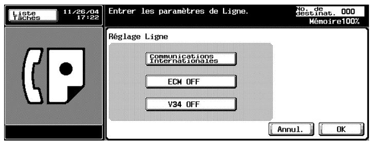 KONICA MINOLTA BIZHUB C450 - Appuyez sur [V34 OFF]. - 1