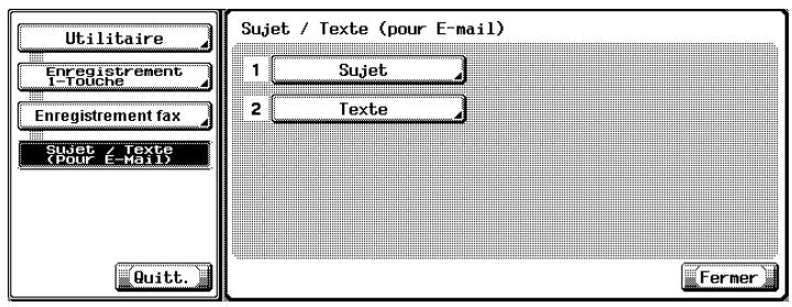 KONICA MINOLTA BIZHUB C450 - Enregistrement du texte d'un e-mail - 2