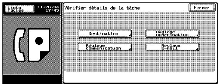 KONICA MINOLTA BIZHUB C450 - Confirmation/Suppression d'une destination - 1