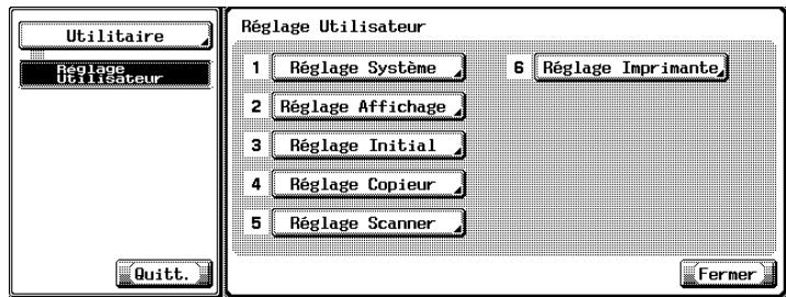 KONICA MINOLTA BIZHUB C450 - Écran Fax actif - 1