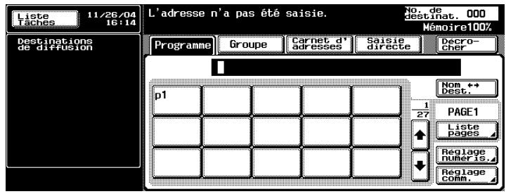 KONICA MINOLTA BIZHUB C450 - Carnet d'adresses - 1