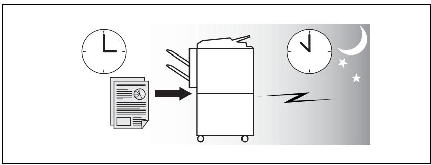 KONICA MINOLTA BIZHUB C450 - Émission différée d'un fax - 1