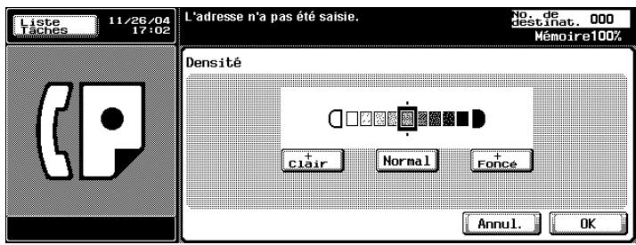 KONICA MINOLTA BIZHUB C450 - Densité - 1
