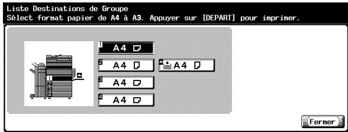 KONICA MINOLTA BIZHUB C450 - Listedadressesdegroupe - 4