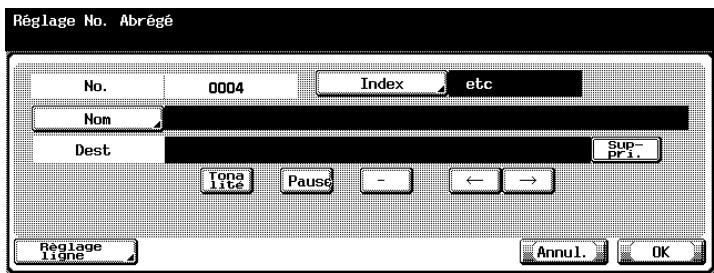 KONICA MINOLTA BIZHUB C450 - Appuyez sur [Fax]. - 3
