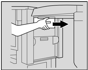 KONICA MINOLTA C350 - Vider le récipient des déchets de perforation - 2