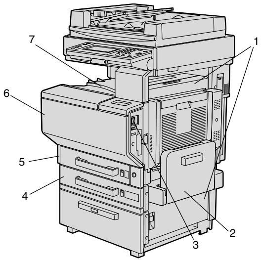 KONICA MINOLTA C350 - Extérieur de la machine - 1
