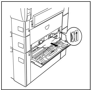 KONICA MINOLTA DI250F - Serrage de papier dans l'unité recto-verse - 2