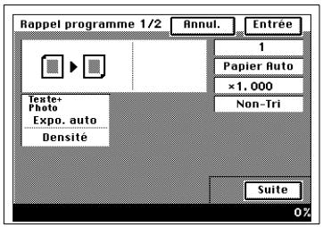 KONICA MINOLTA DI250F - Activer les programmes de copie - 2