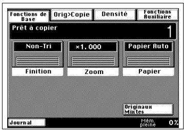 KONICA MINOLTA DI250F - Réglage de la résolution - 1