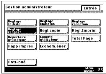 KONICA MINOLTA DI250F - Réglages de l'administrateur - 2