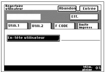 KONICA MINOLTA DI250F - Entrée des données utilisateurs par l'administrateur - 8