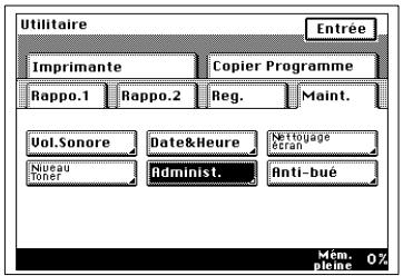 KONICA MINOLTA DI250F - Rapport de compte utiliser - 1