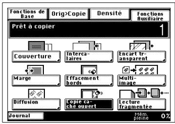 KONICA MINOLTA DI250F - Ajustages d'original réduit - 1