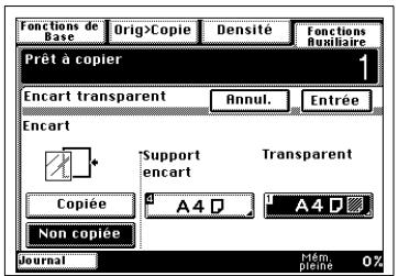 KONICA MINOLTA DI250F - Insérer un transparent pour rétroprojecteur - 5