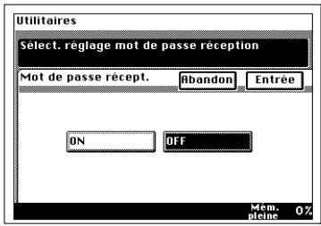 KONICA MINOLTA DI250F - Réception avec mot de passe (réception confidentielle) - 3