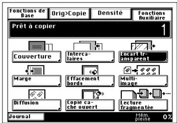 KONICA MINOLTA DI250F - Insérer un transparent pour rétroprojecteur - 1