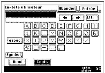 KONICA MINOLTA DI250F - Entrée des données utilisateurs par l'administrateur - 9