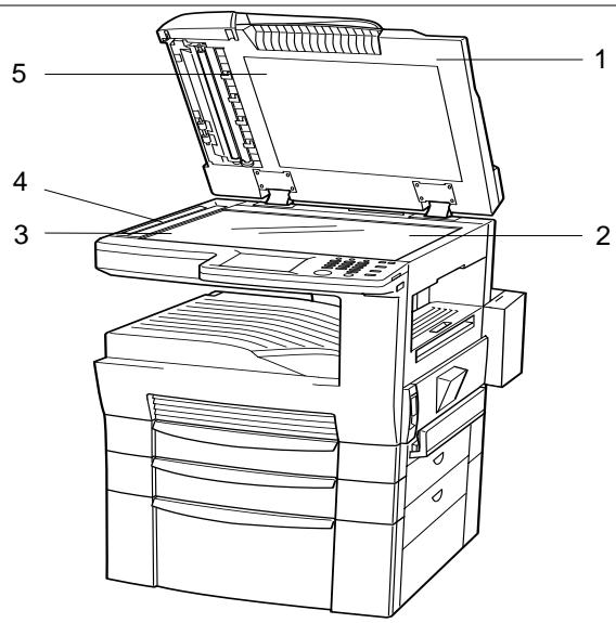 KONICA MINOLTA DI250F - Désignation des pièces - 3
