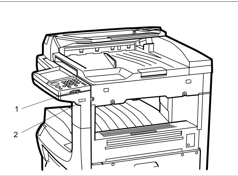 KONICA MINOLTA DI250F - Désignation des pièces - 2