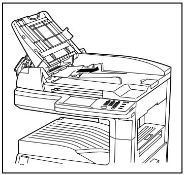 KONICA MINOLTA DI250F - Serrage de papier dans l'introducteur automatique - 2