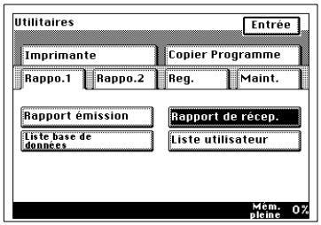 KONICA MINOLTA DI250F - Rapport de réception - 1