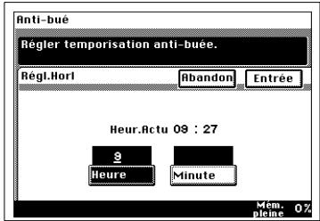KONICA MINOLTA DI250F - Réglage du temporisateur de chauffage - 3