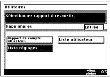 KONICA MINOLTA DI250F - Liste de statut - 3