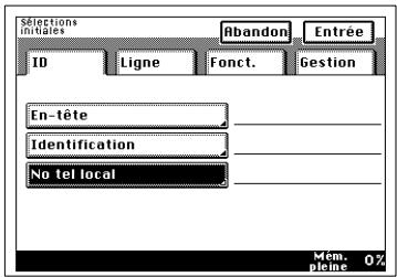 KONICA MINOLTA DI250F - Entrer le numéro de fax - 3
