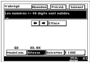 KONICA MINOLTA DI250F - Entrée du numéro en abrégé - 5
