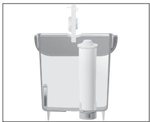 JURA ENA MICRO 1 - Remplacement du filtre - 1
