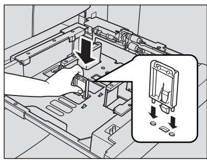 KONICA MINOLTA 7272 - Changement du format de papier dans les magasins 3 et 4 - 2