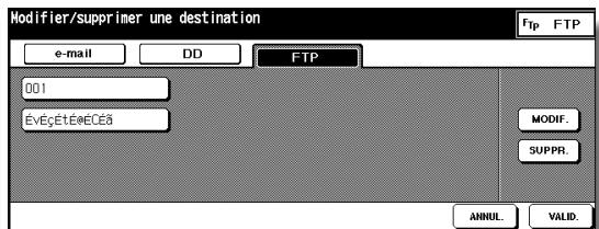 KONICA MINOLTA 7272 - Écran de réglage de la transmission des données numériées (FTP) - 1